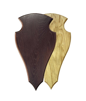 Heraldic shields for deer trophies